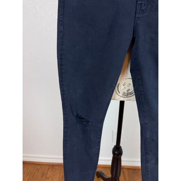 B22 MOTHER High Waisted Looker Blow out Jeans Womens 27 Off Duty Model Street - Picture 6 of 10